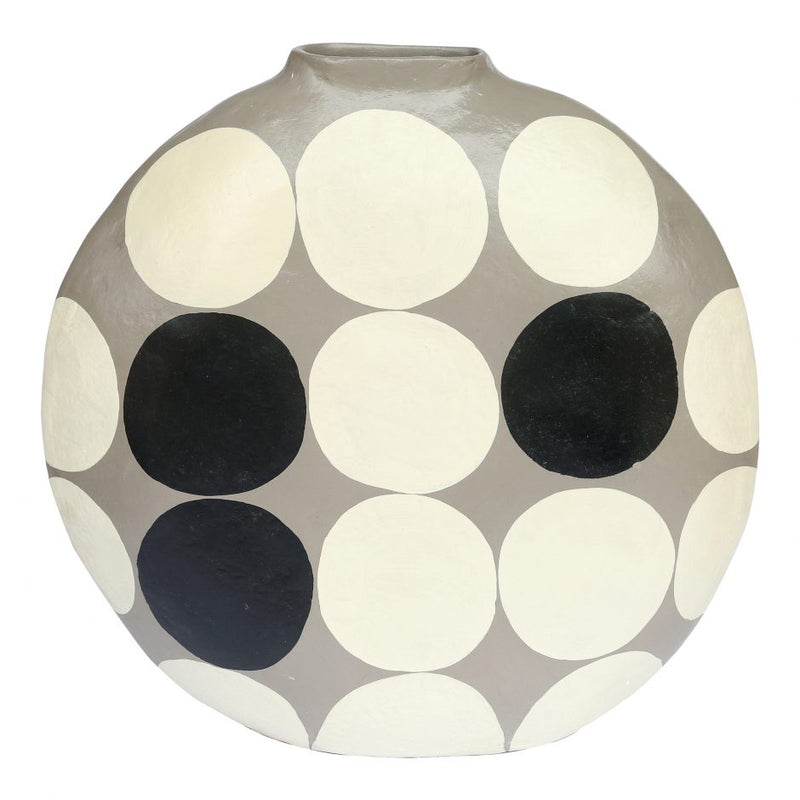 Polka Dot Vase Round