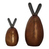 Bronze Bunnies Set Of 2