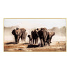 Elephant Herd Wall Decor