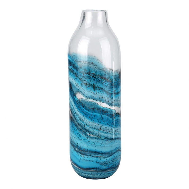 Blue Sand Vase Tall