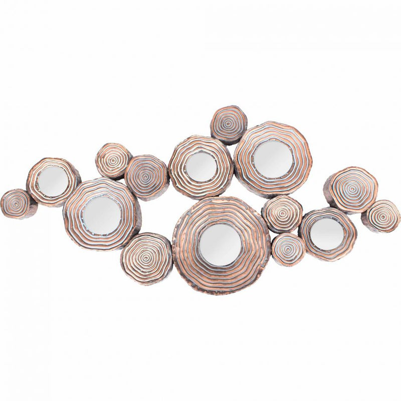 Circle Cluster Gold Wall Decor