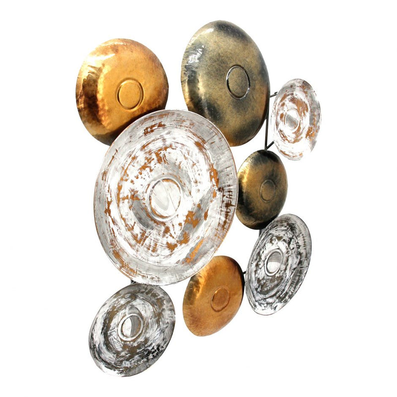 Metal Disc Wall Decor