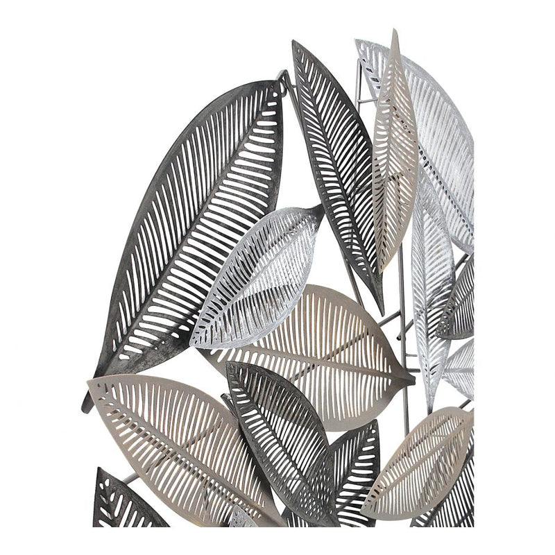 Metallic Leaves Wall Decor