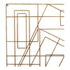 Gold Rectangles Wall Decor