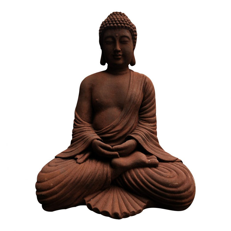 Stone Finish Sitting Buddha