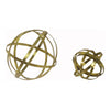 Gold Sphere Set Of 2