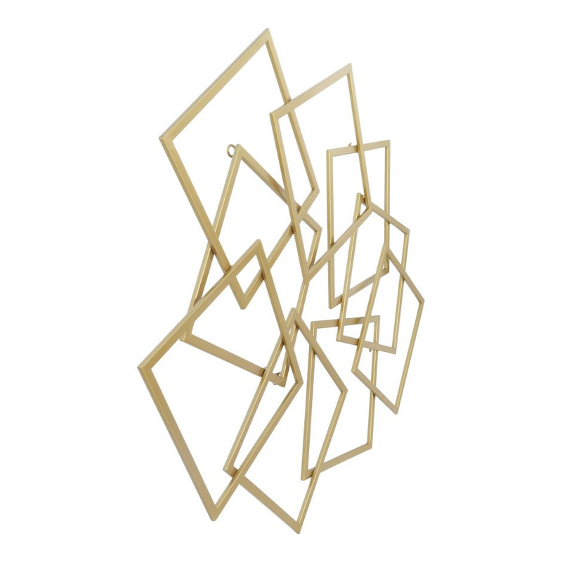 Quad Wall Art Gold