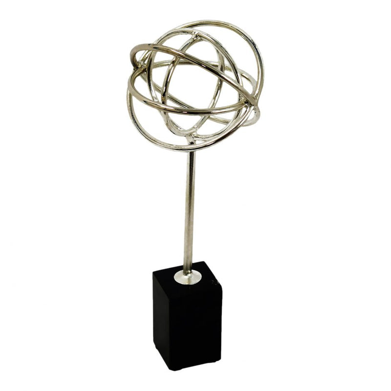 Atlas Table Top Decor Silver