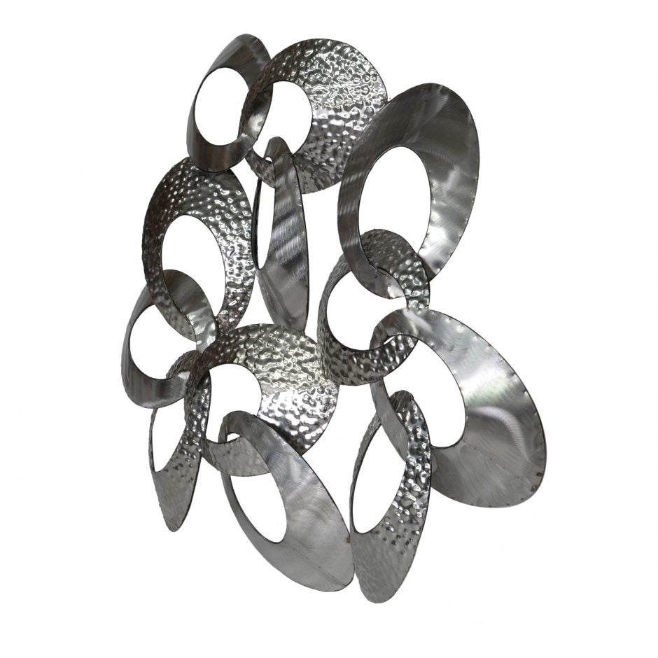 Looped Metal Wall Decor