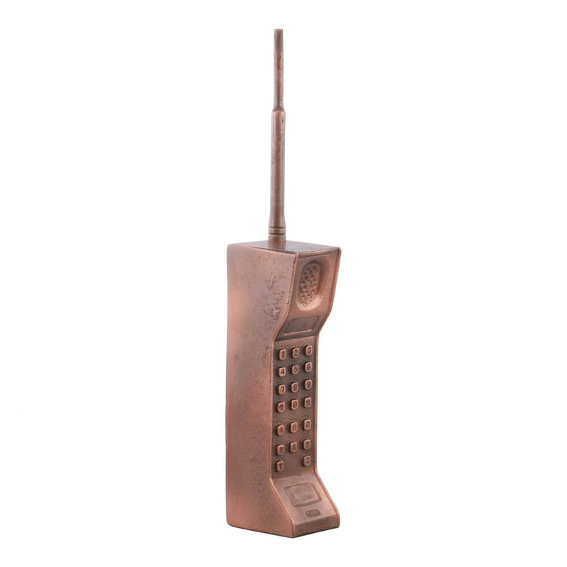 Cell Phone Table Top Decor Bronze