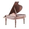 Baby Grand Piano Bronze