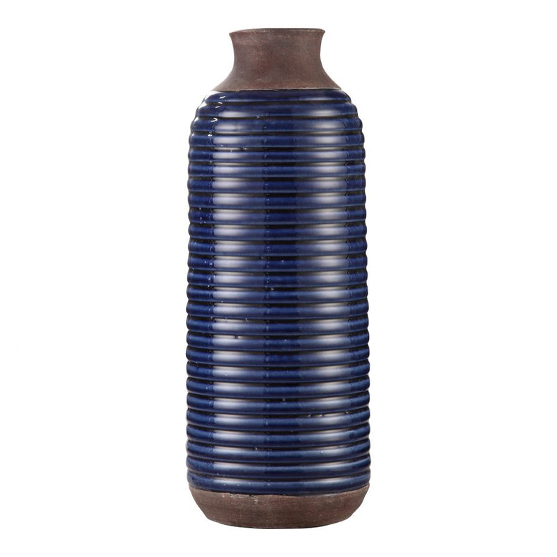 Alexandria Vase Tall Blue