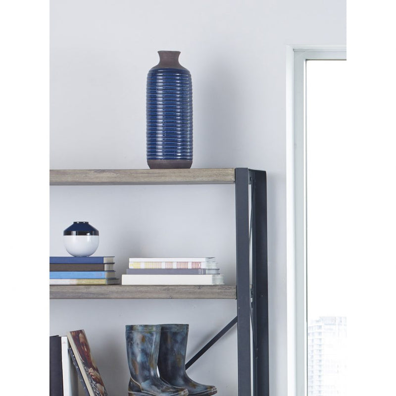 Alexandria Vase Tall Blue