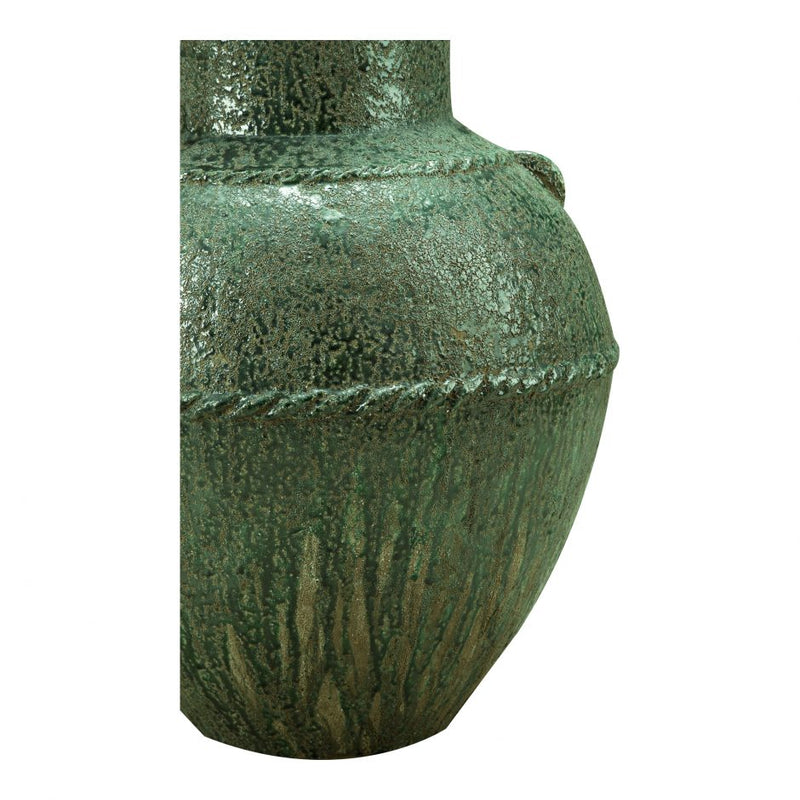 Zelena Terracota Vase