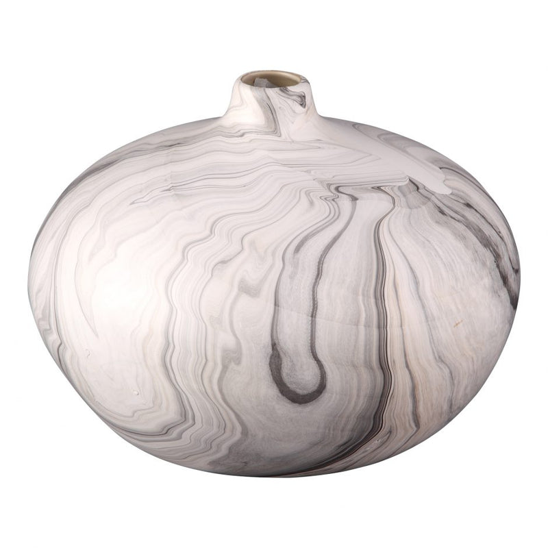 Carrara Vase Round