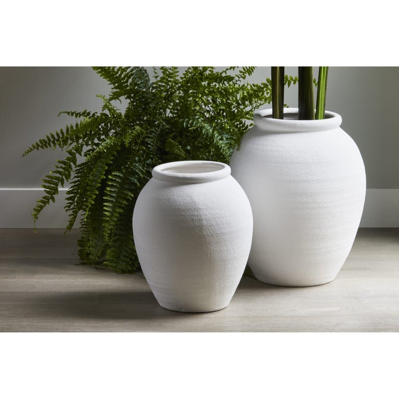 Crema Vase Large