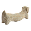 Wooden Dachshund White