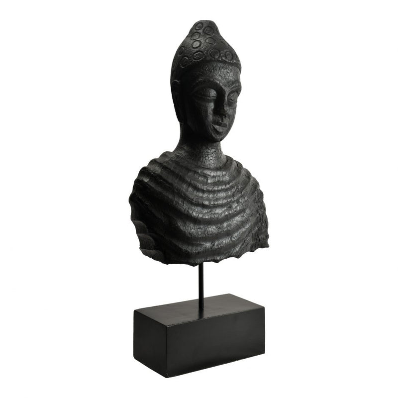 Buddha Bust Black