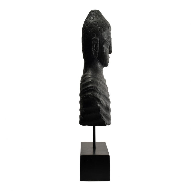 Buddha Bust Black