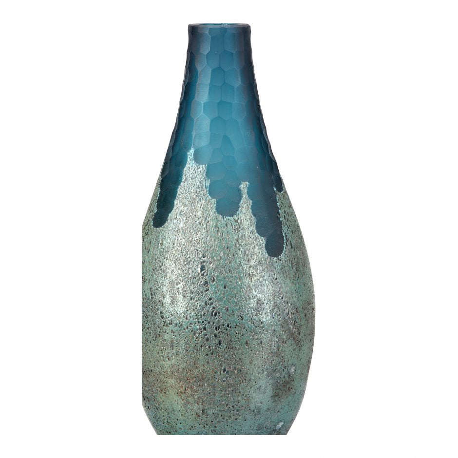 Teardrop Vase Blue