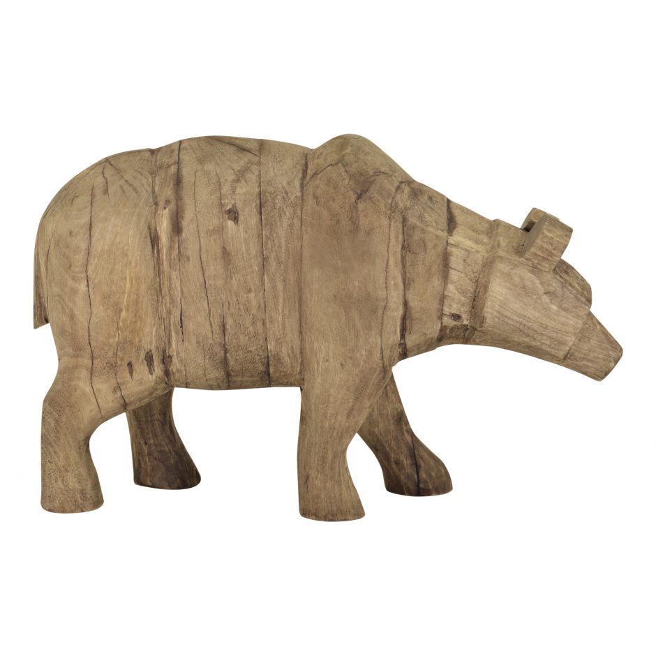 Wooden Grizzly Bear