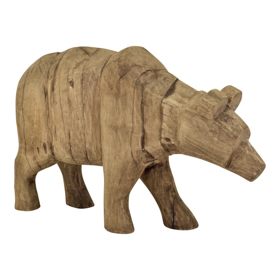 Wooden Grizzly Bear