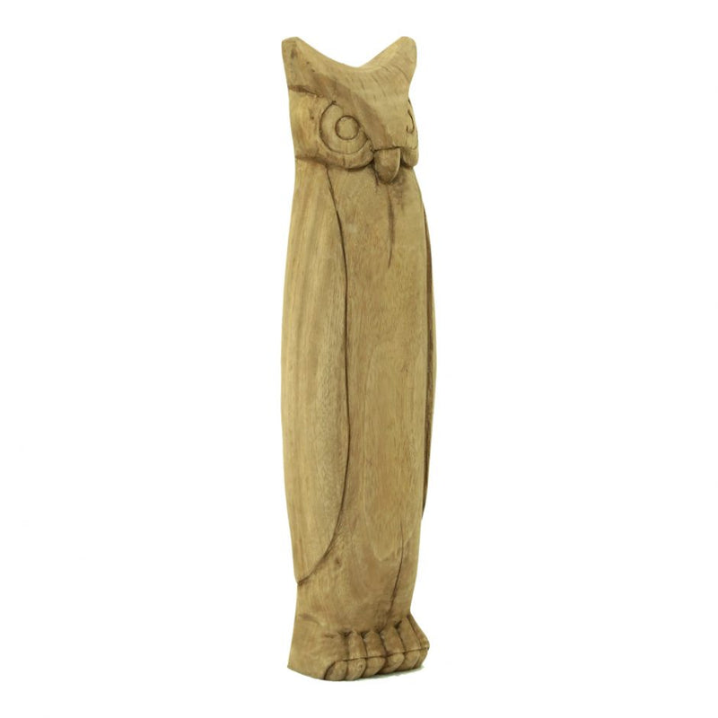 Wooden Wise Owl